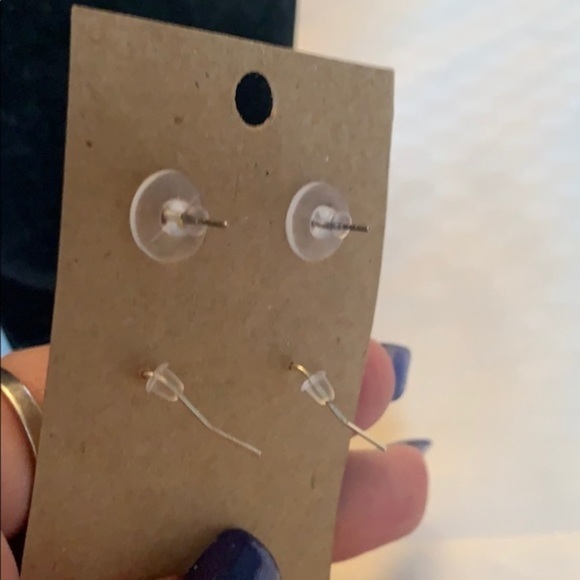 💐5./5 2 Christmas tree earring stud dangle - Picture 5 of 8